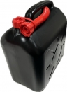 Benzinkanister Kunststoff 20l schwarz Benzin Diesel mit UN-Zulassung